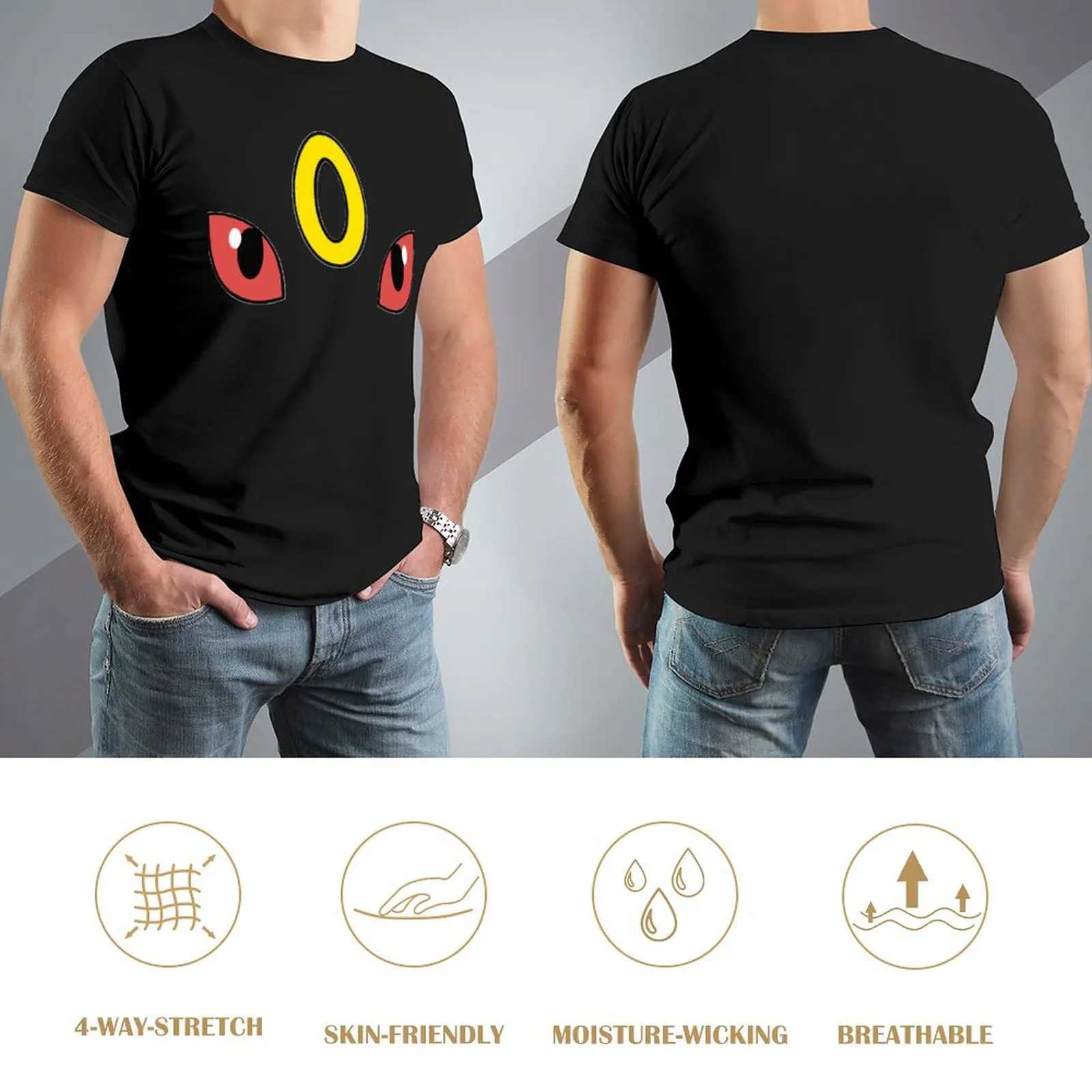 Umbrion Eyes t-shirt plain t-shirt anime t-shirt mens clothing mens t-shirt graphic W241223