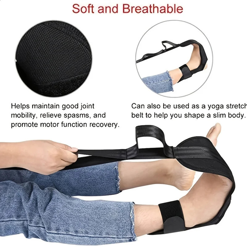 Yoga Stretching Band Segmented Adjustment Assisted With Foot Rehabilitation Training Leg and 241216