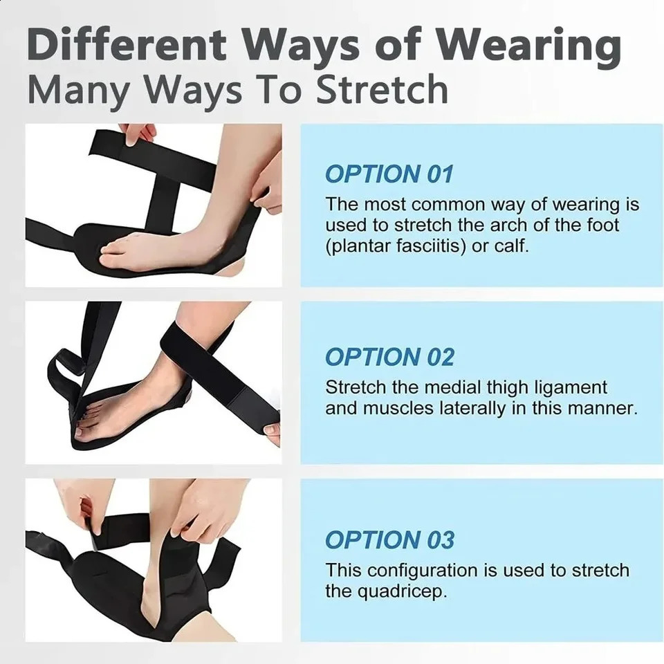 Stretching band stretching yoga fitness ankle joint ligament equipment rehabilitation trai 241216