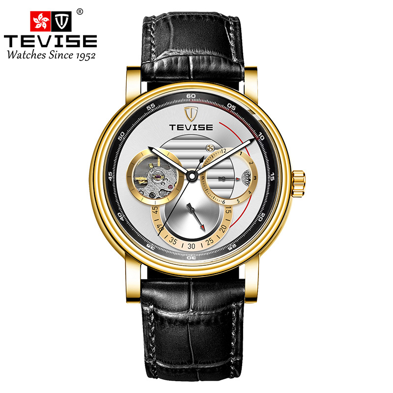 Men luxury watch Mens Mechanical watch designer watches automatic mechanical stainless wrist watches with box waterproof Wristwatch T003 9830