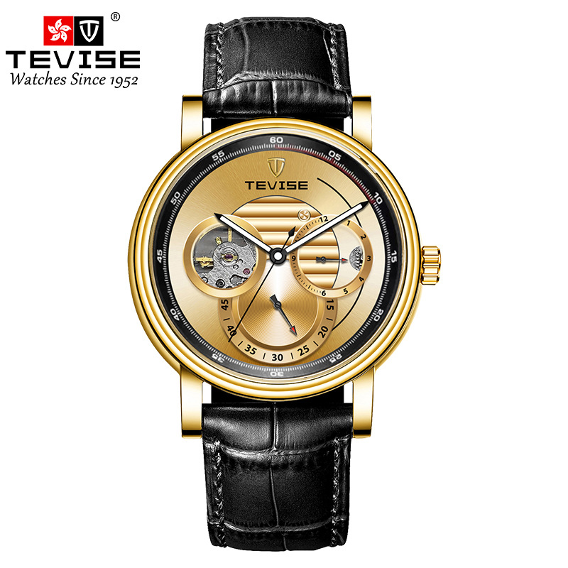 Men luxury watch Mens Mechanical watch designer watches automatic mechanical stainless wrist watches with box waterproof Wristwatch T003 9830