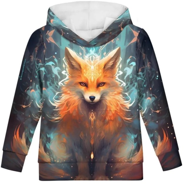 Hoodie for Mens Womens Novelty Animal Galaxy Hoodies Sweatshirts Pullover Graphic Hoodies sweatshirt Pullover Long Sleeve