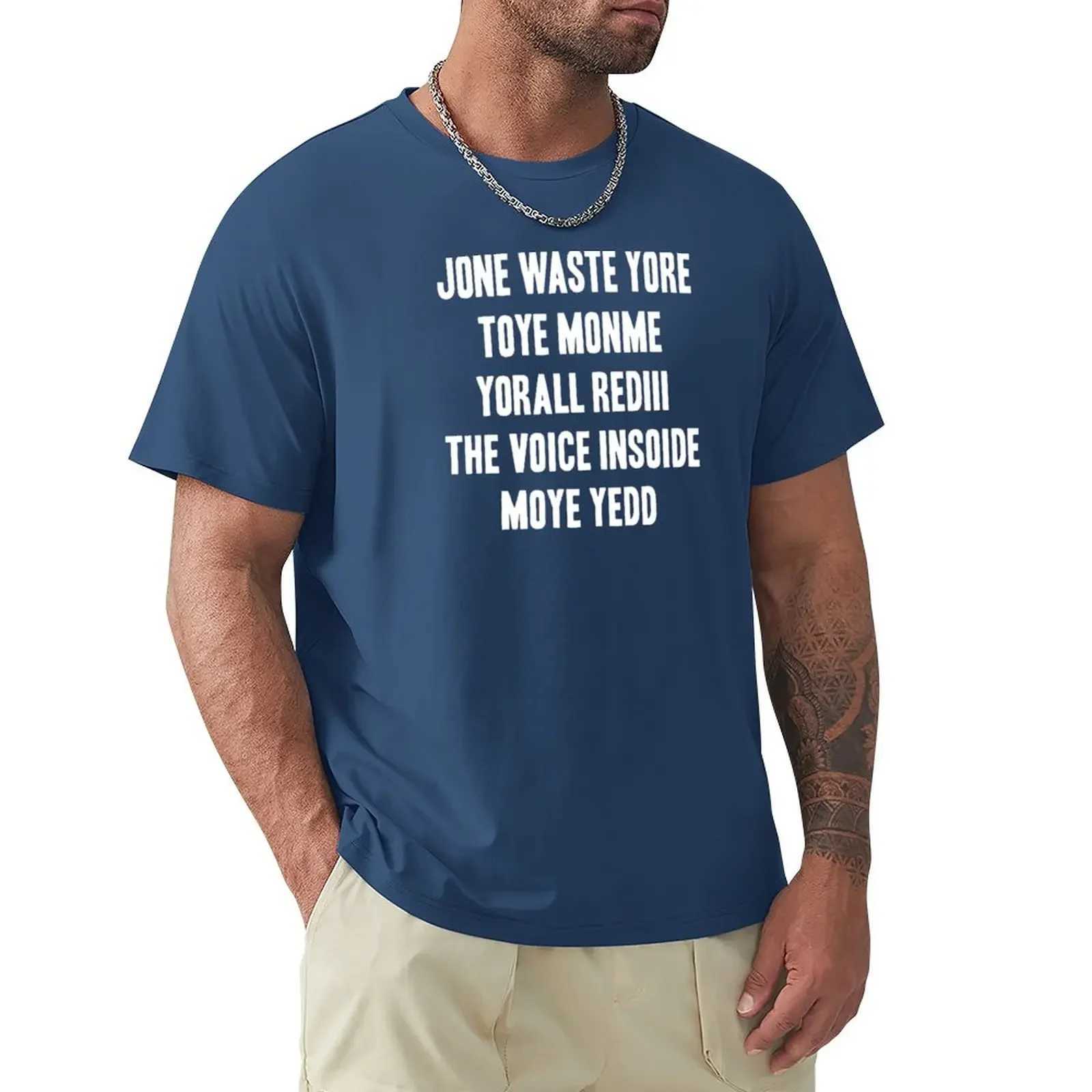 Customize plain T-shirt for men dont waste time on me I miss you Blink-82 T-shirt W241223