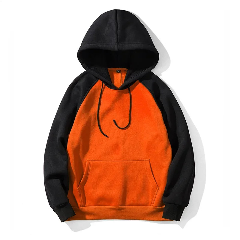 High Quality Pure Black Pullover Hoodie Mens Sports Shirt Womens Large Wool Street Clothing Hoodie Unisex Sudaderas Hombre 241223
