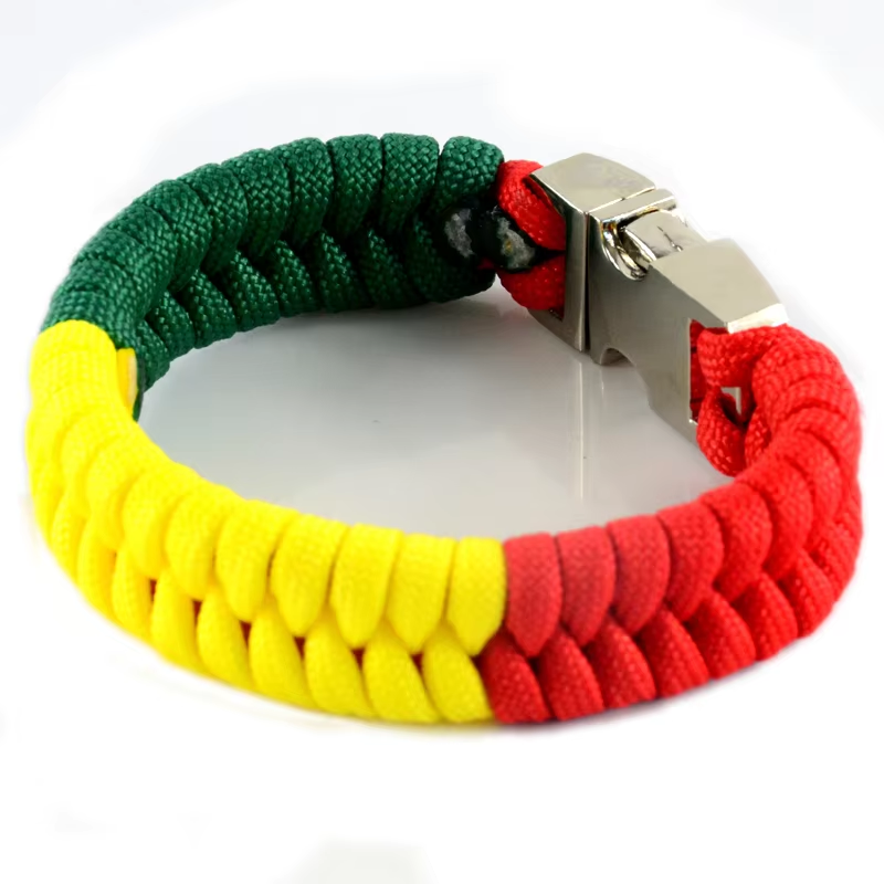 Outdoor Camping Tactical Emergency Rope Paracord Survival Bracelet