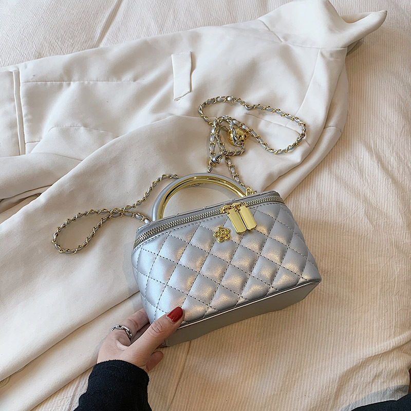 2025 New High Quality Shoulder Bag Women s Designer Fashion Handbag Light Luxury Mini Chain Handheld Small Square Bag Outdoor Leisure Storage Bag
