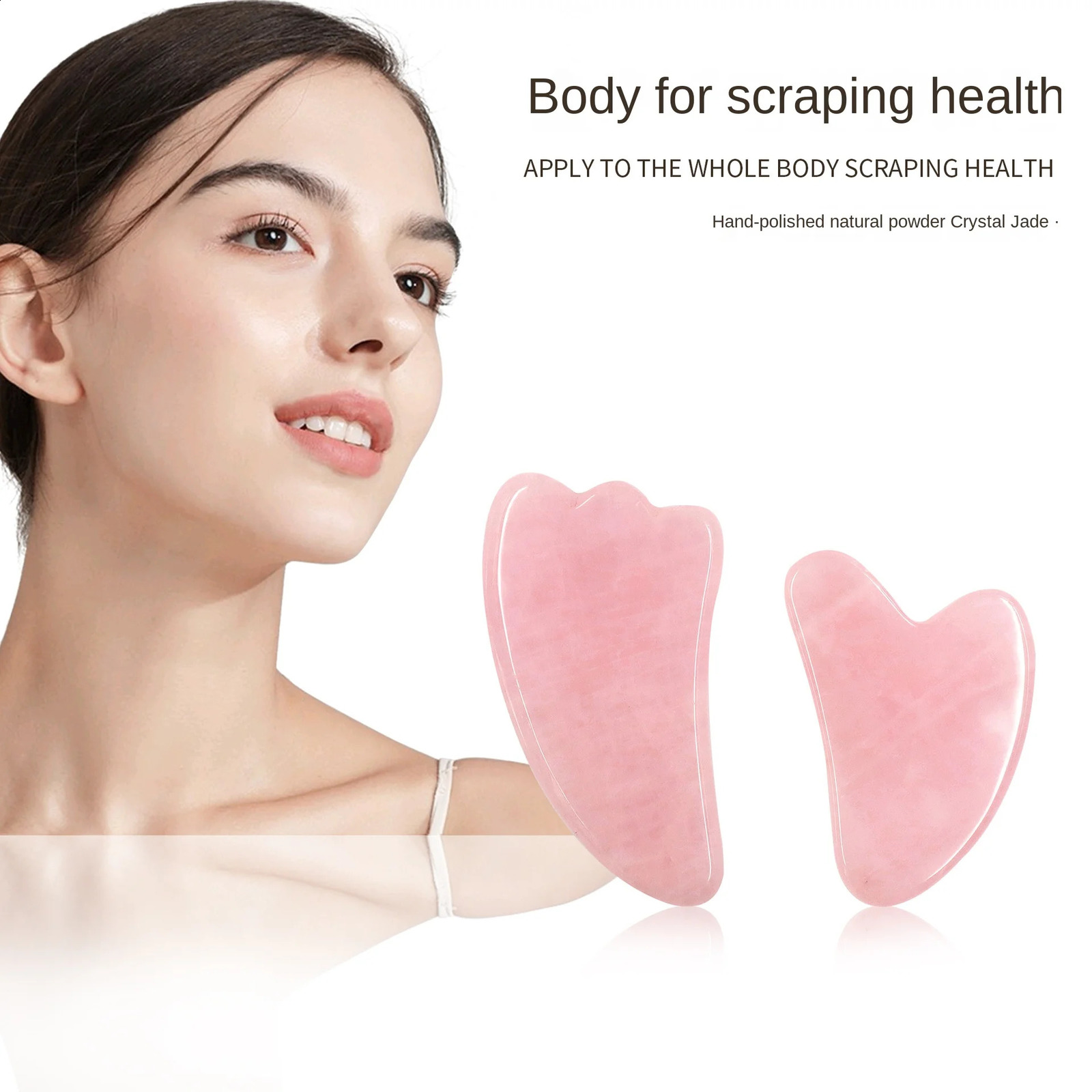 2024 Gua Sha Roller massage roller used for neck eye resin equipment beauty and health scraper Shua 241213