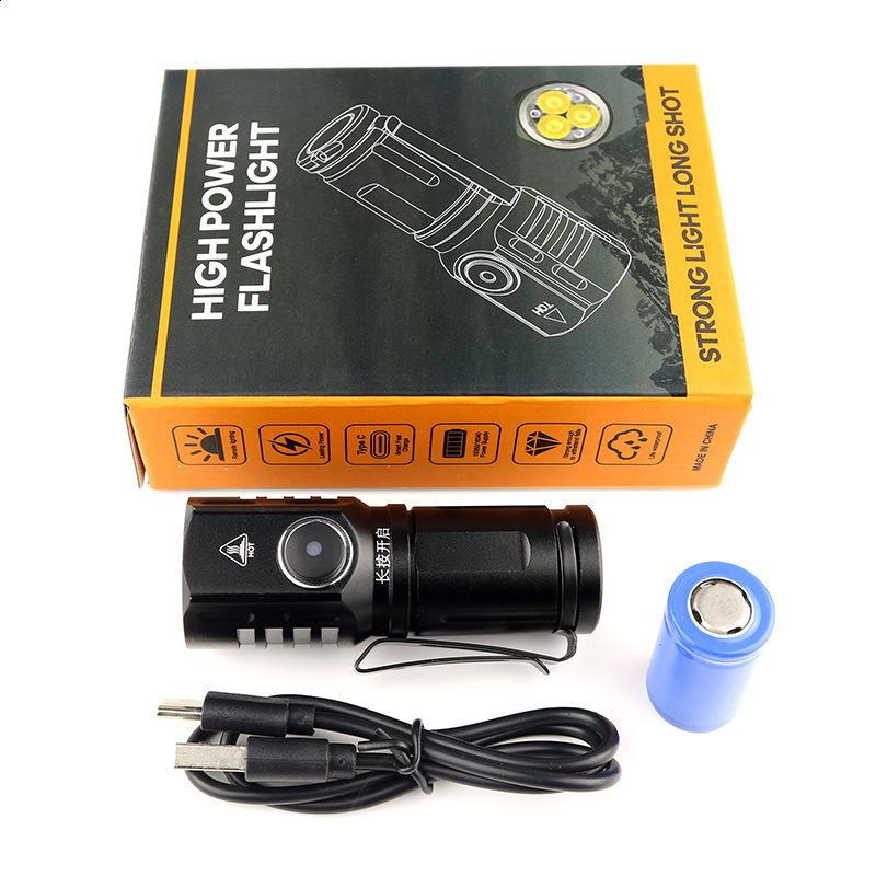 Wurkkos TS10 V2 14500 Powerful Mini EDC Flashlight with 3* 90 CRI LEDs and 3* RGB Aux LEDs Anduril 2.0 Max 1400lm IPX8 Torch 241107