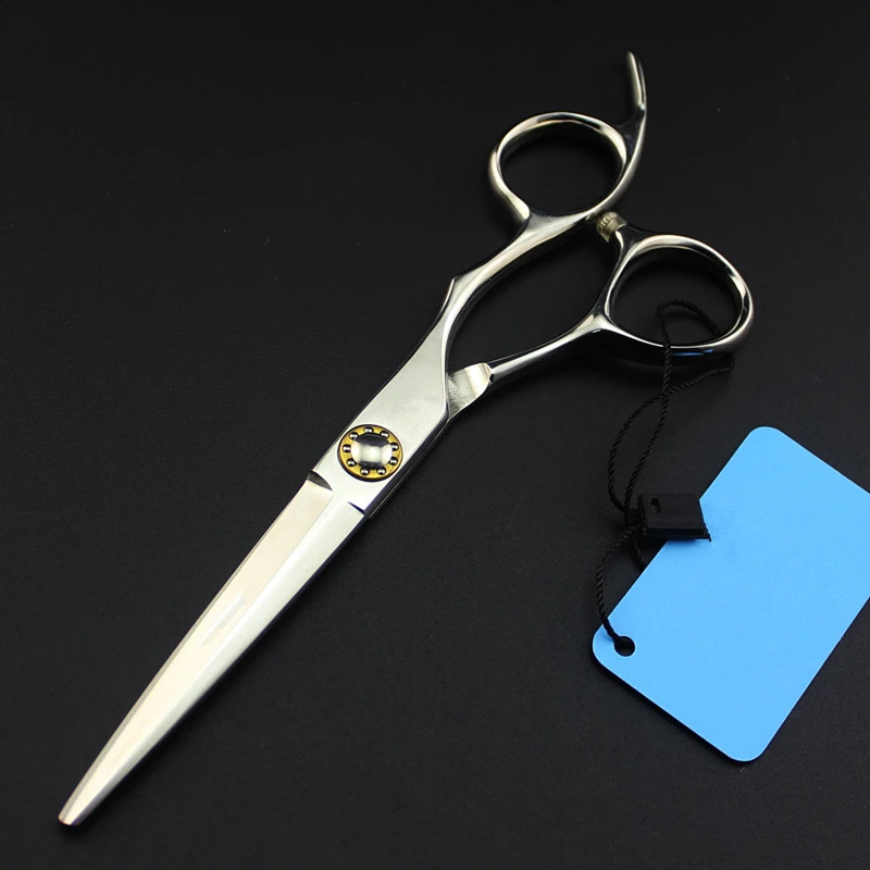 Customize japan 9cr13 steel 6 Bearing hair salon scissors set cutting barber makas Thinning shears hairdressing scissors 241224