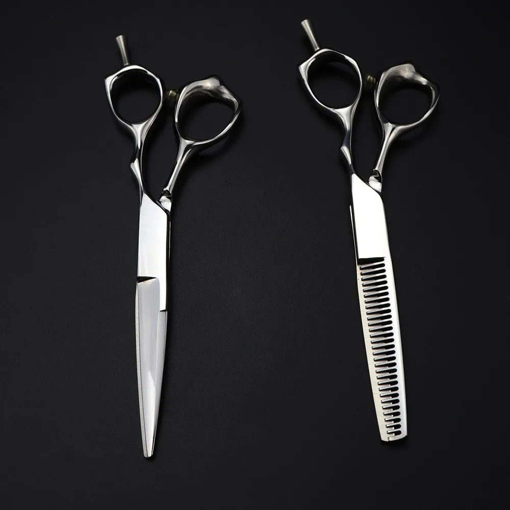 Professional JP 440c steel 6 Upscale scissor hair scissors haircut thinning barber tools cutting shears hairdressing scissors 241224
