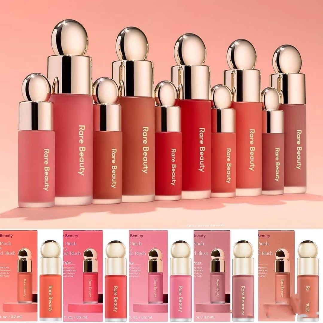 Rare beauty Lipstick Blush Cream 3-in-1 Eyes Cheek Lip Tint Smooth Lightweight Long-wear Cream Multi-use Blush Cream Makeup