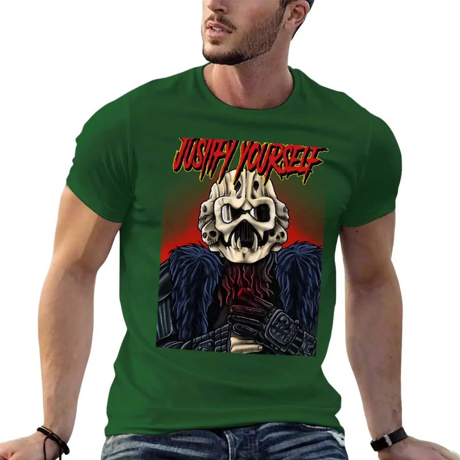 Flat fit plus size slim fit mens T-shirt red dwarf prosecutors T-shirt mens clothing harajuku oversized graphic T-shirt W241223