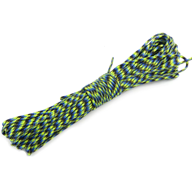 New TypeIII Mli Spec outdoor camping 4mm 550 paracord parachute cord rope