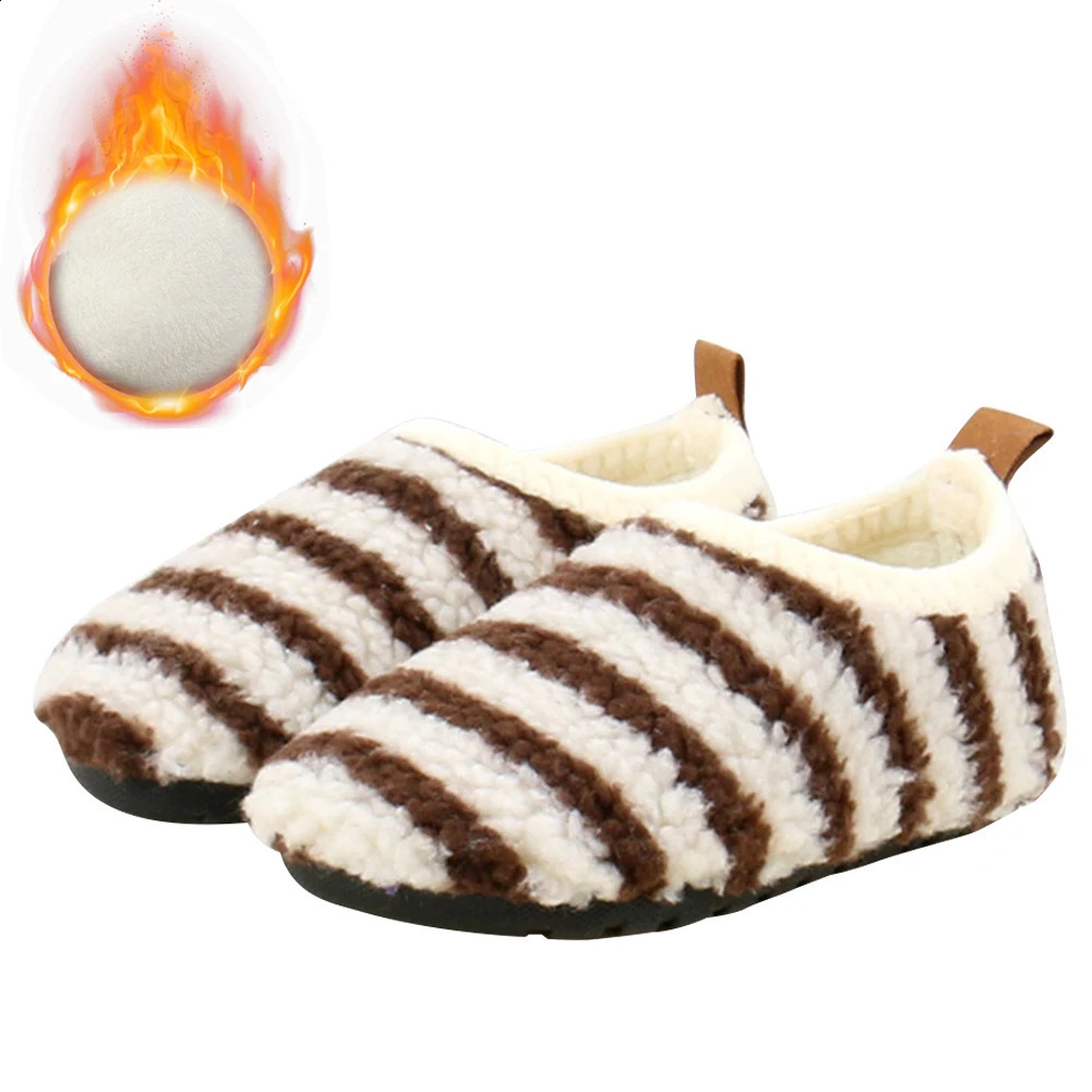 Kids Plush House Shoes Fluffy Home Slippers Non Slip Fuzzy Socks Slippers Soft Thermal Indoor Slippers for Kids Boys Girls 241223