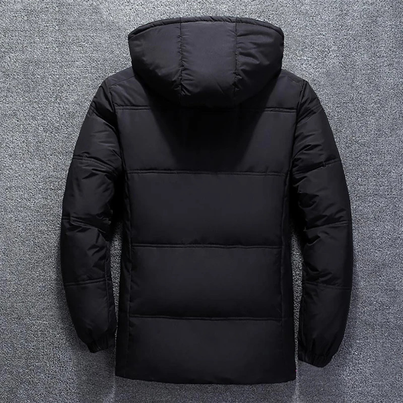 High Quality White Duck Thick Down Jacket Men Coat Snow Parkas Male Warm Clothing Winter Down Jacket Outerwear 241223