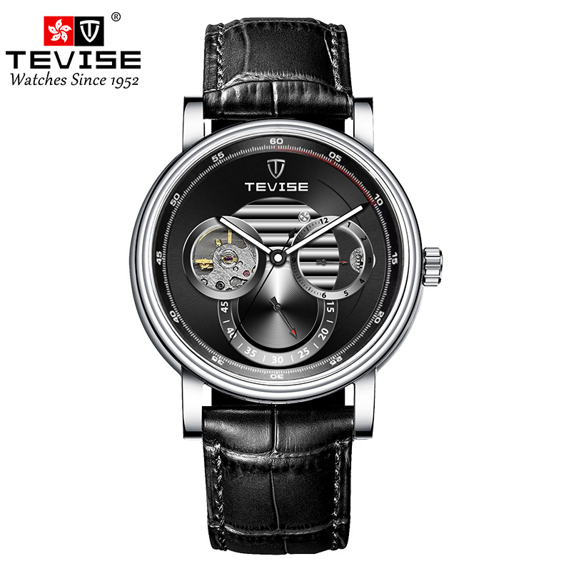 Men luxury watch Mens Mechanical watch designer watches automatic mechanical stainless wrist watches with box waterproof Wristwatch T003 9830