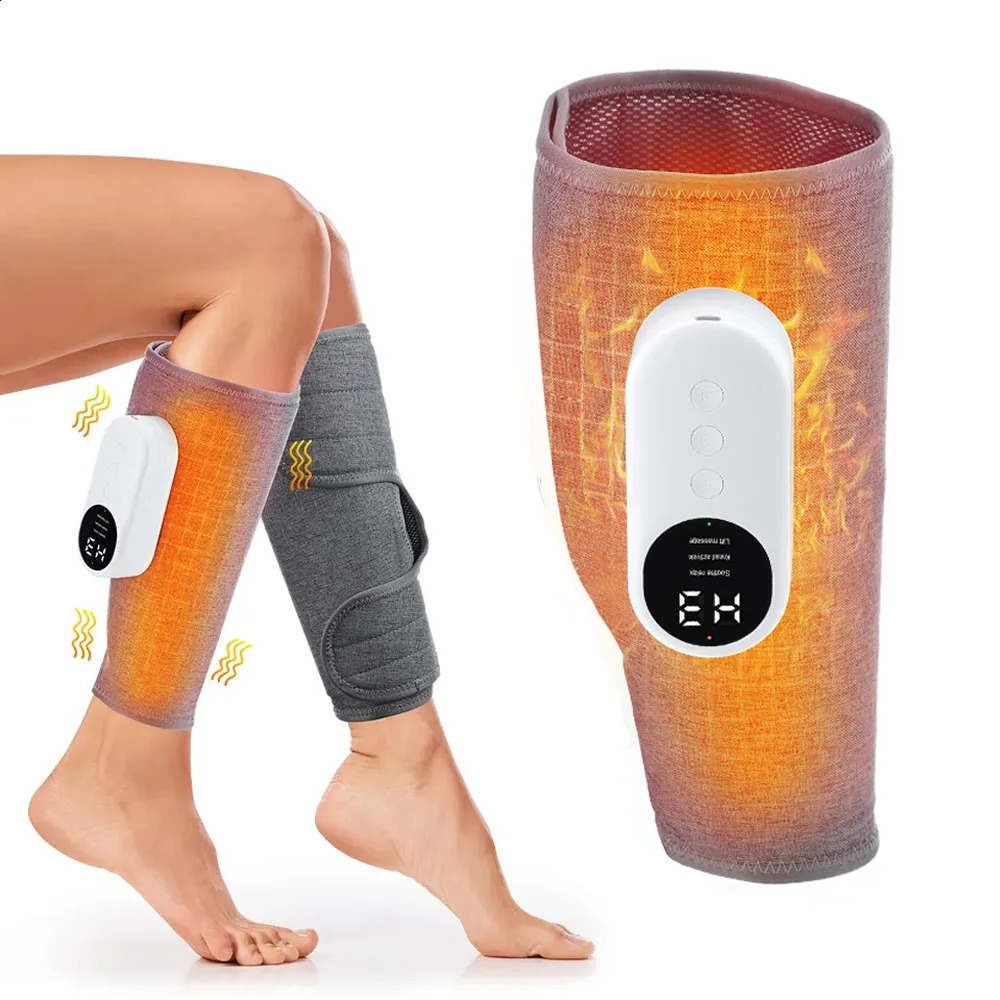 Eletric Air Pressure Calf Massager Wireless Leg Massage 3 Mode Airbag Compresstion Relax Foot Calf Muscle Blood Circulation 241224