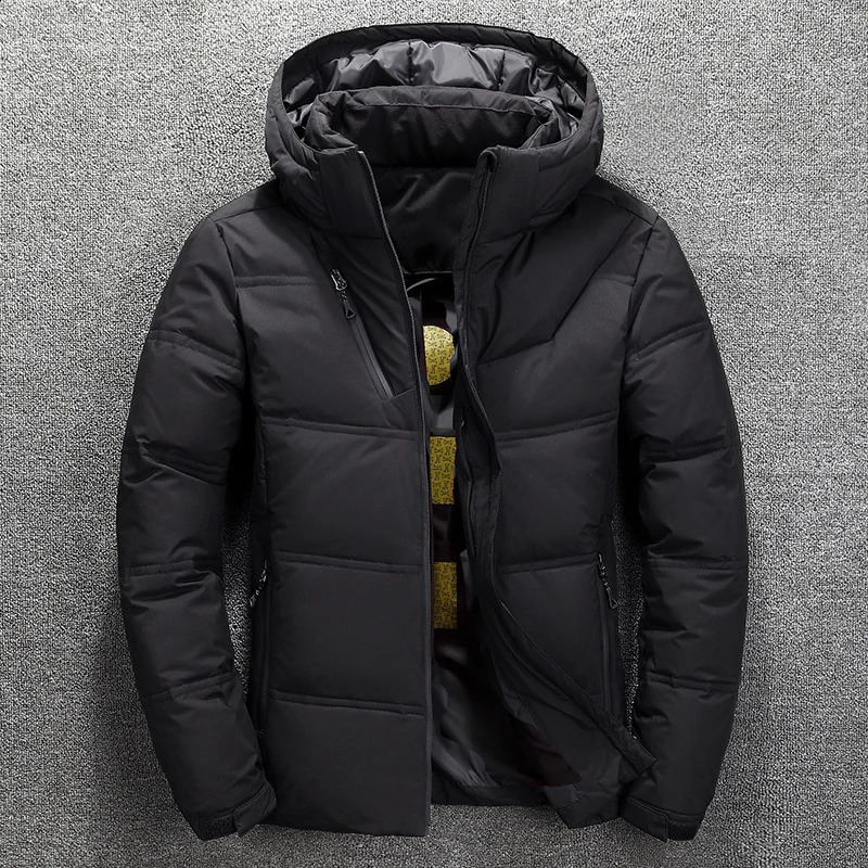 High Quality White Duck Thick Down Jacket Men Coat Snow Parkas Male Warm Clothing Winter Down Jacket Outerwear 241223