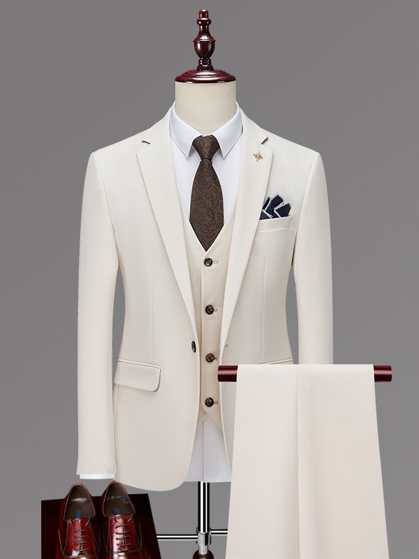 S1223Professional formal suit small suit Korean style slim fit best man groom wedding dress
