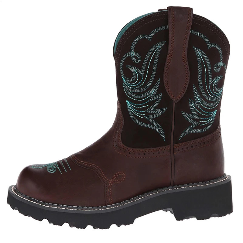 Mens denim boots womens Pu leather boots lightweight and comfortable Western style boots Zapatos De Hombre size 35-42 241223