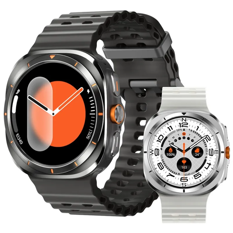 New Watch 7 Classic Smart Watch Men Women Bluetooth Call HD AMOLED Voice Call NFC GPS Sports Watches IP68