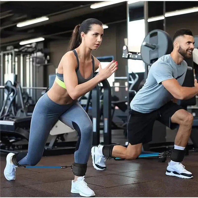 Ankle Straps Resistance Bands Set Fitness Workout Exercise Equipment Weight Yoga Elastic Band For Gym Man Woman 241216