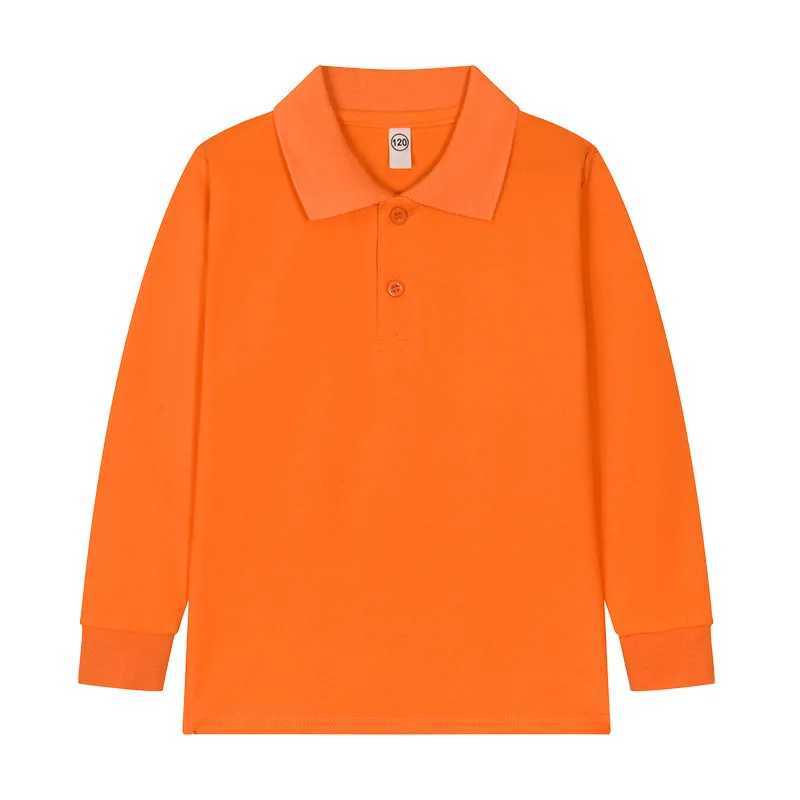 Youth cotton T-shirt youth clothing long sleeved polo shirt childrens striped top baby boy sports polo shirt 100-180cm W241223