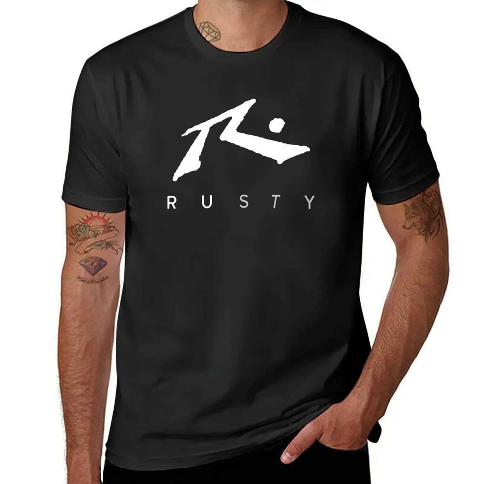 - Giant best-selling Merch T-shirt plain weave shirt summer top KAWaii clothing slim fit mens T-shirt W241223