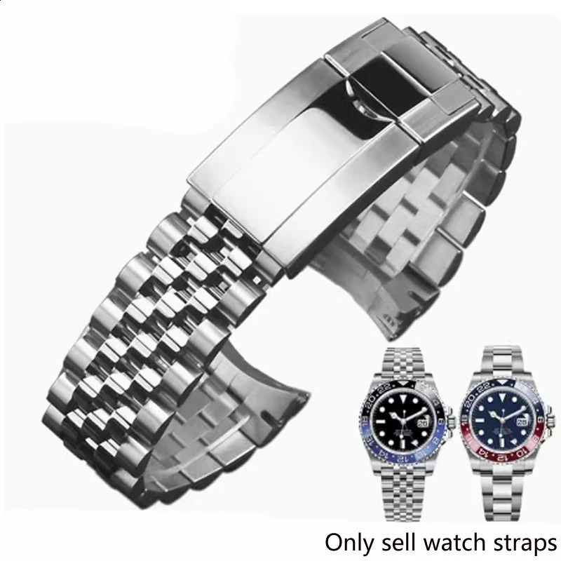 904 Jubilee Watchband For Rolex Sub GMT Yacht Daytona Mens Strap Luxury watch chain Mod Parts Replacement Accessories 241220
