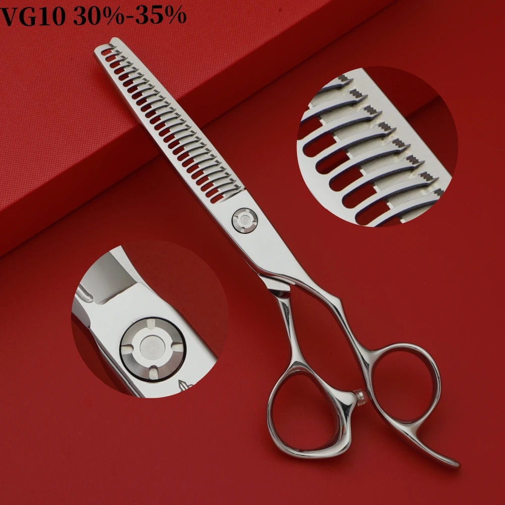 Professional VG10 Multi-Purpose Thinning Scissors laser wire barbers scissors Small size straight scissors 4-5-5.5-6.5inch 241224
