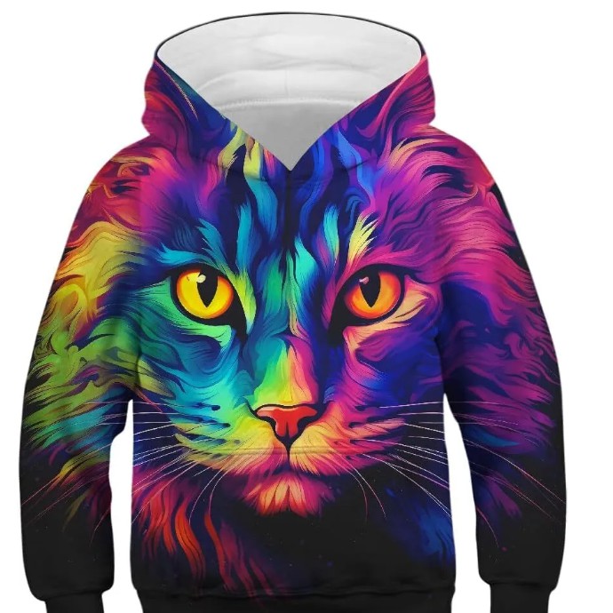 Hoodie for Mens Womens Hoodie Pullover Wolf Sweatshirts 3D Cool Top Hoodies sweatshirt keep warm cool