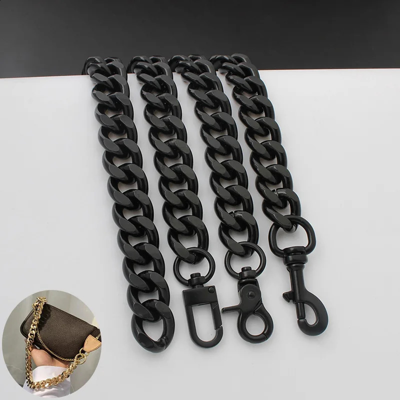 30/45/60/100/120cm bag chain donut chain geometric bag lucky bag transformer armpit metal shoulder strap accessories 241223