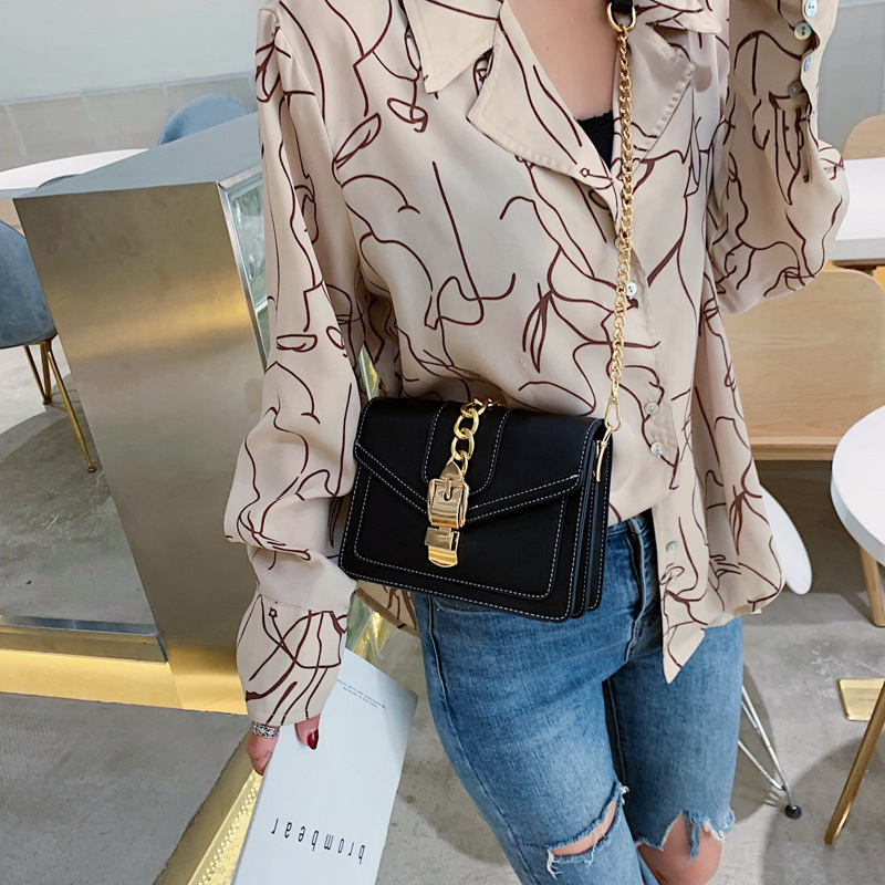 Designer Sling Bag For Ladies: Chic Chain Small Square Shoulder Fashion Crossbody Bag, Design Messenger Purse For Travel New Free Delivery Designer Ba