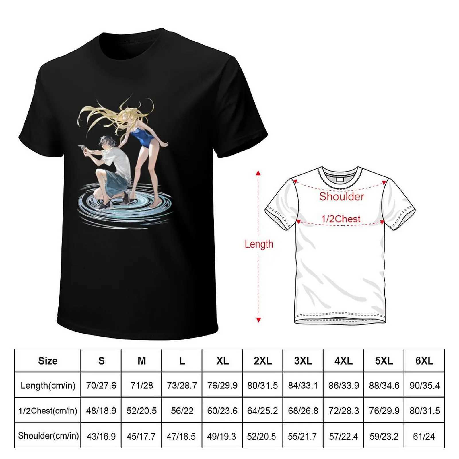 Summertime Render Sandy Shores T-shirt Aesthetic Plain Street Clothing Mens Heavy Duty T-shirt W241223