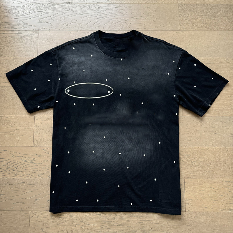 Men's designer Skull retro street casual cotton short sleeve tshirt Summer men's and women's loose tshirts size S-XL