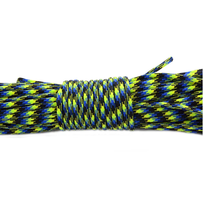New TypeIII Mli Spec outdoor camping 4mm 550 paracord parachute cord rope