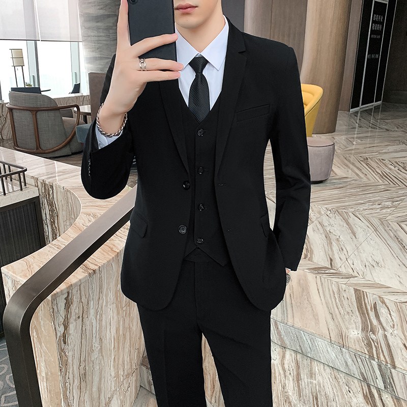 L1223Men's suit Korean style casual business formal jacket