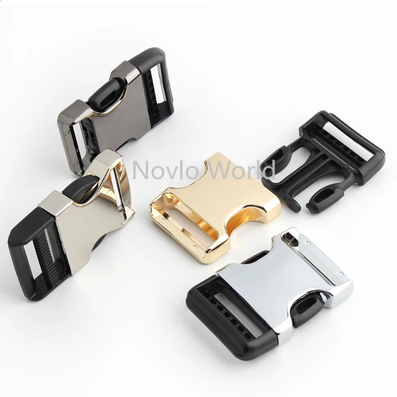 20-100 pieces of 4-color 68 * 39mm metal backpack with buckle and side release buckle for backpack strap and leather craftsmanship DIY 241223