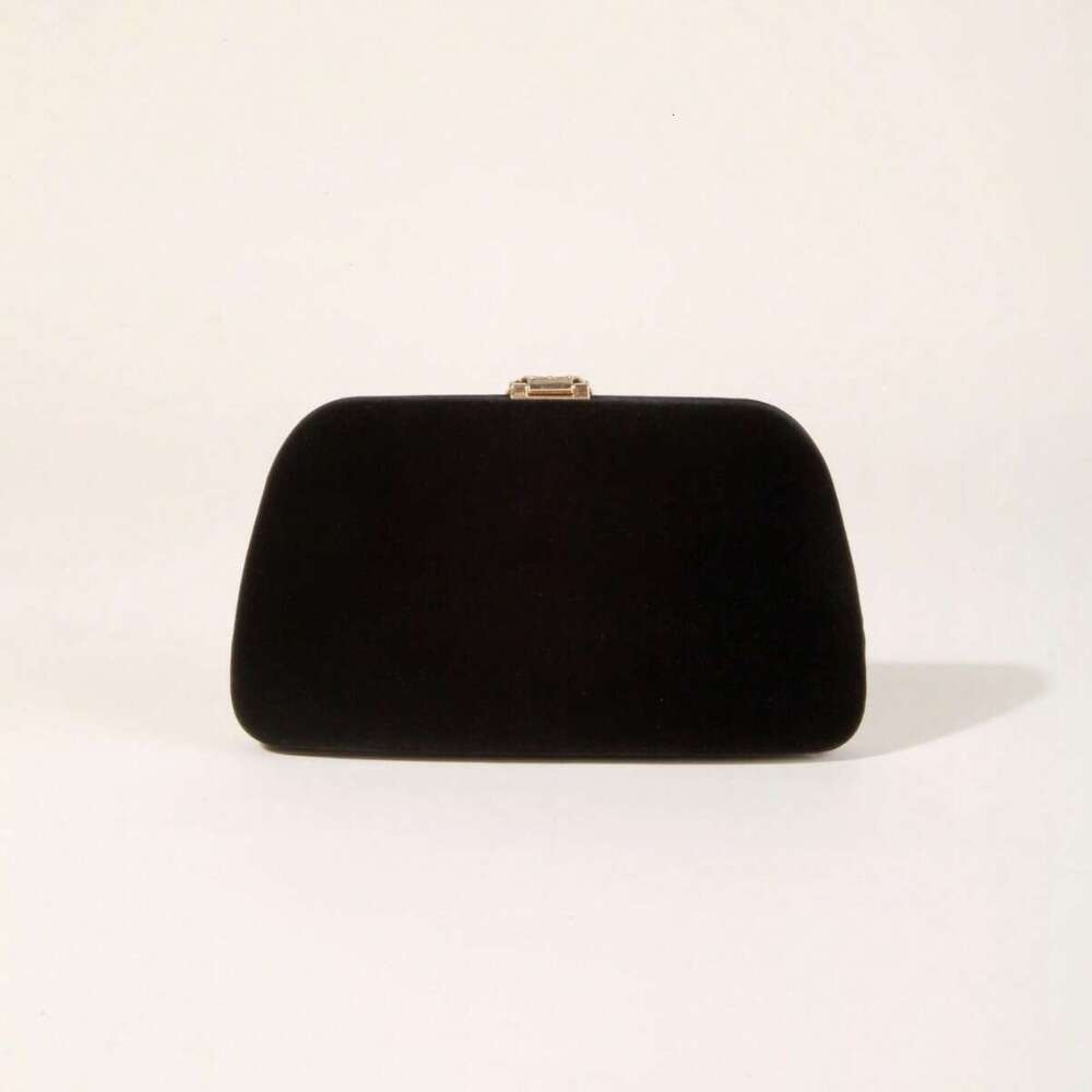 Women's Bags Handbag Evening Black Hand-Held Women's Party Storage Bag, High-End Dress, Banquet Bag