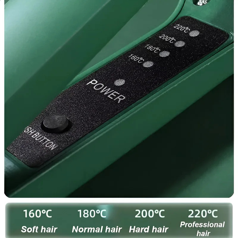 Corn Curling iron Professional Ceramic Volumizer Shaggy Hair Curling Iron Comb Grid Crimper Waves Corn Brushes Styling Tools 241224