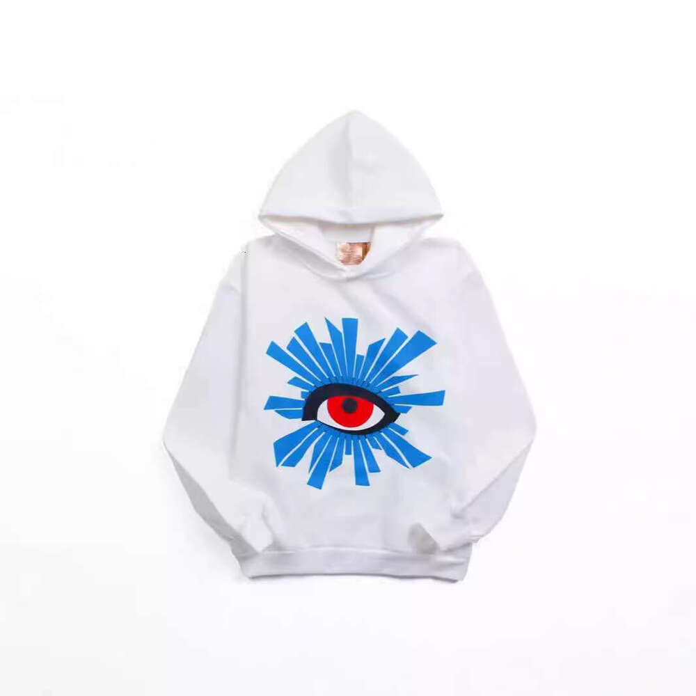 House errors, Eye of Truth, Foam print, couple's fashion trend, autumn and winter plus fleece hoodie