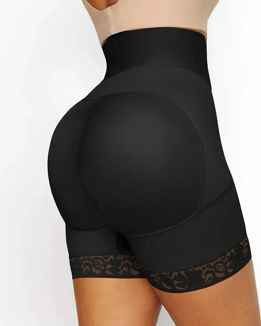 3 Boned Butt Lifter Shapewear Shorts Women Body Shaper Waist Trainer Belly Control Panties Body Shapewear Fajas 241224