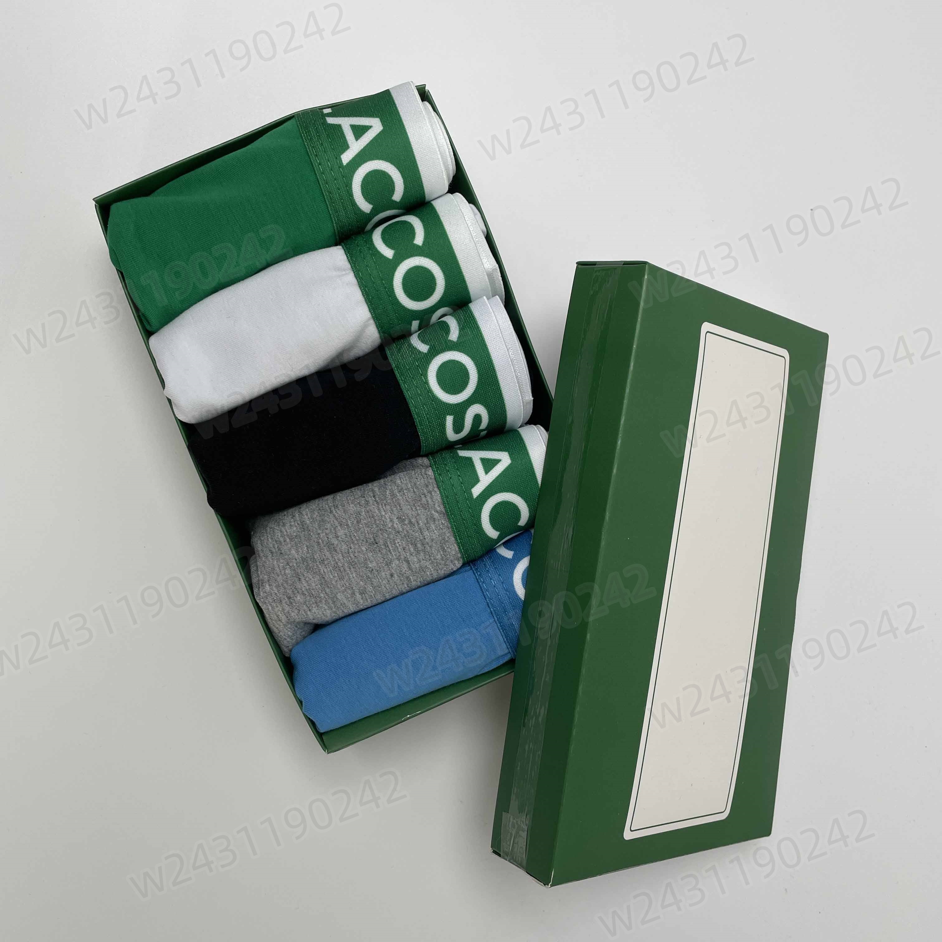 Fashion designer Men's underwear Alligator Boxer French men's Cotton underwear Fashion underwear men's boxing shorts