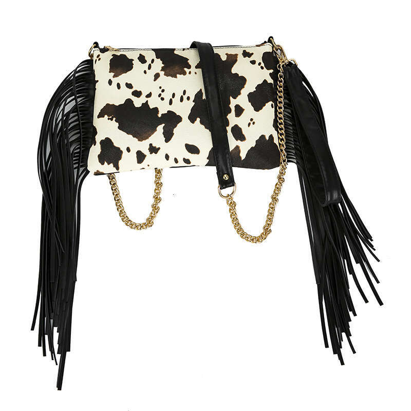 Women's Bags Handbag New Women's Shoulder Small Square Tassel Crossbody Bag, Leopard Print Bag