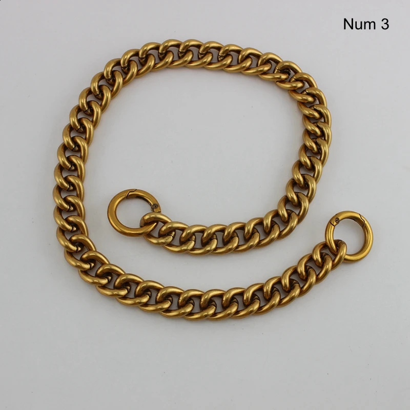 1-5 pieces of 60-130cm bag with metal chain strap DIY handle cross body accessory handbag detachable and replaceable wallet chain strap 241223