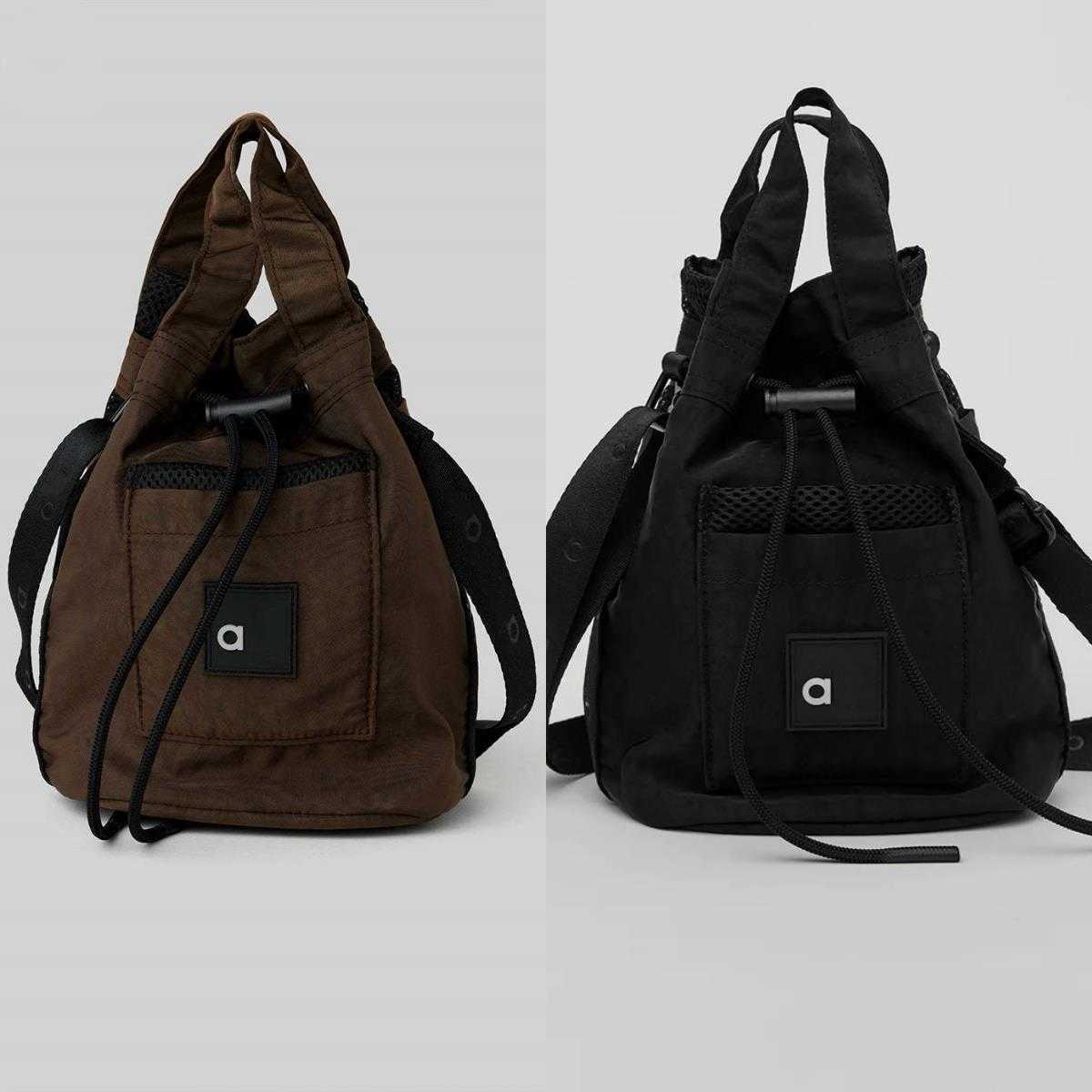 2025-- Bucket Bag Casual Sports Crossbody Bag Men and Women's Small Portable Yoga Bag Outdoor Storage Bag