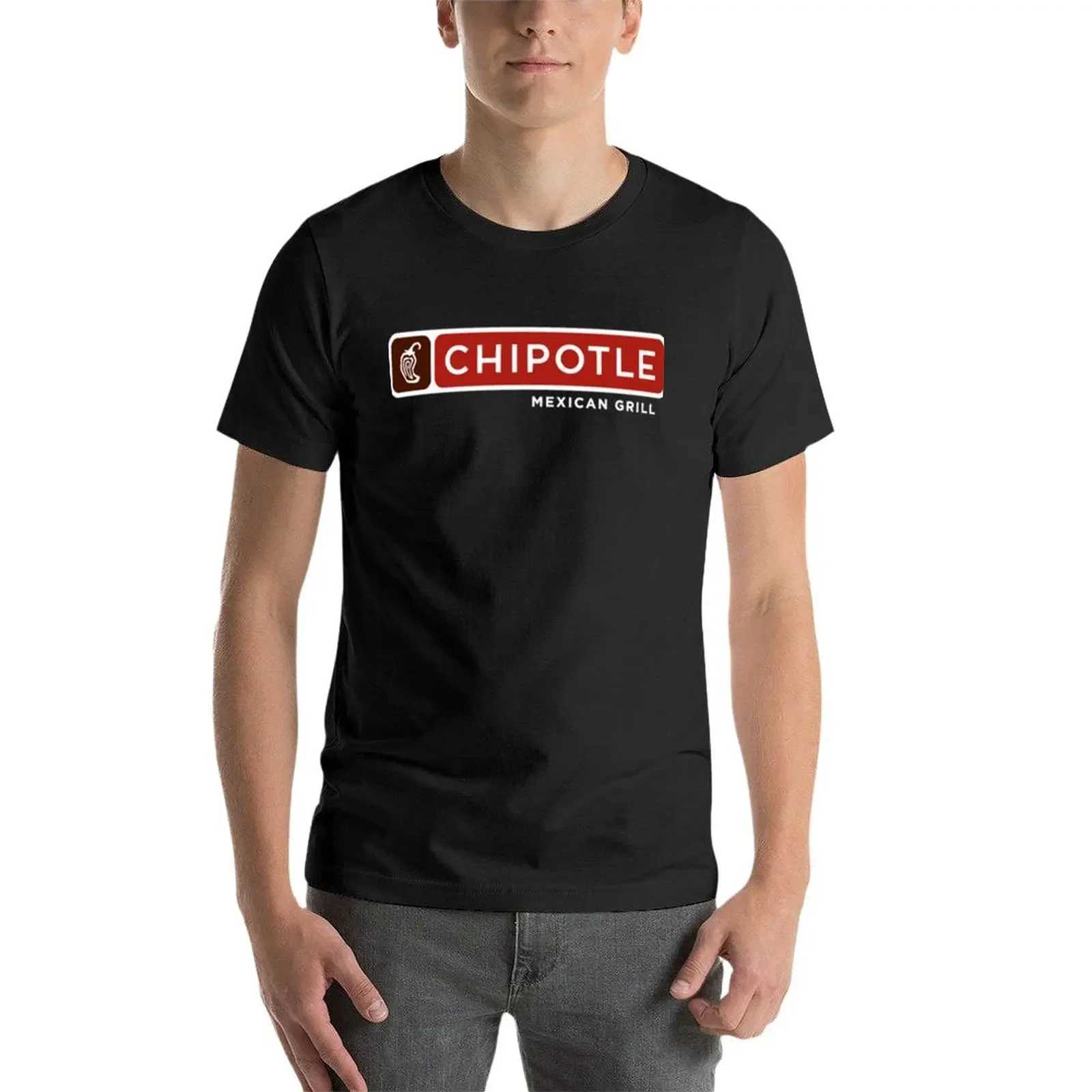 The new Chipotle grill is suitable for fan T-shirts shirts plain T-shirts and mens clothing W241223