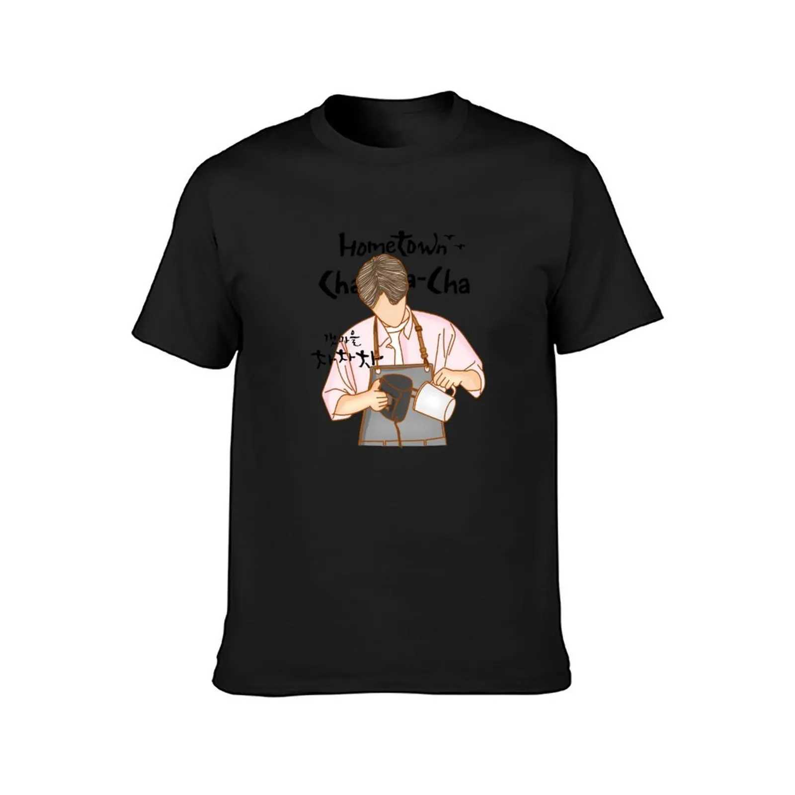 K-Drama Hometown Cha T-shirt Anime Clothing Retro Clothing Regular T-shirt Mens W241223