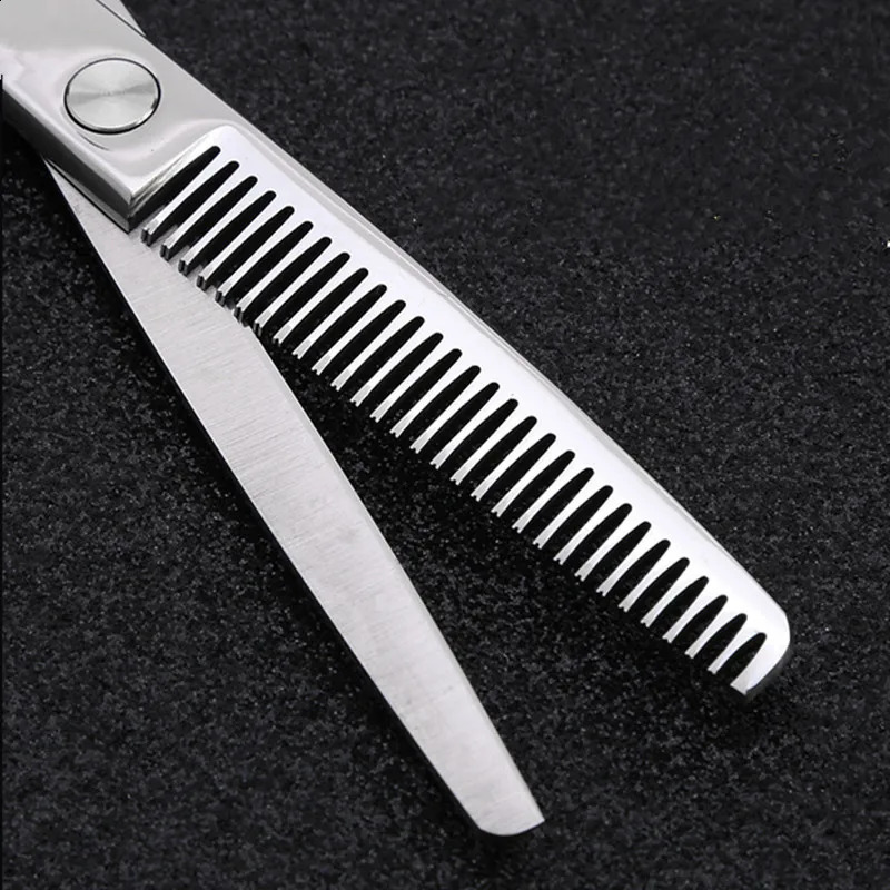 professional Japan 440c 5.5 6 silver cut hair scissors haircut thinning barber makas hair cutting shears hairdresser scissors 241224