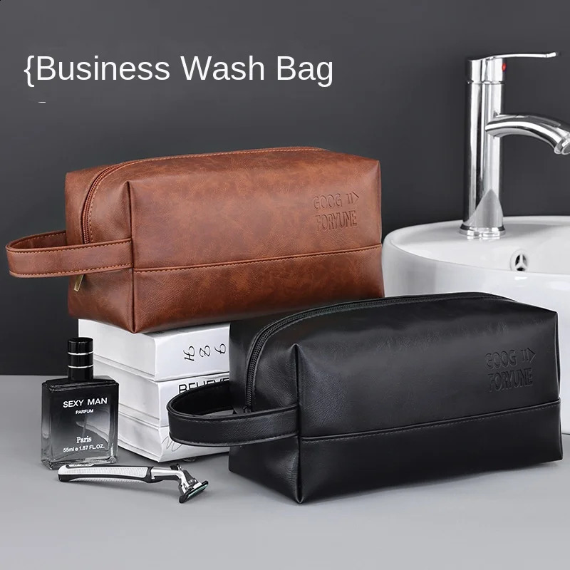 Mens Fashion toiletry bag | portable travel skincare storage multifunctional cosmetic 241213